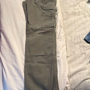 Carhartt Men's Olive Cargo Pants